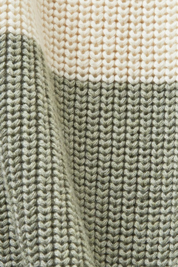 Sweter z okrągłym dekoltem w paski, ICE, detail image number 5
