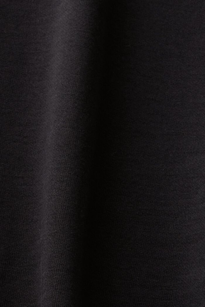 Oversizowa bluza z kapturem, BLACK, detail image number 5