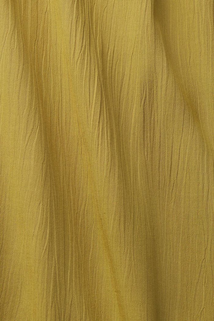Sukienka maxi z LENZING™ ECOVERO™, OLIVE, detail image number 7