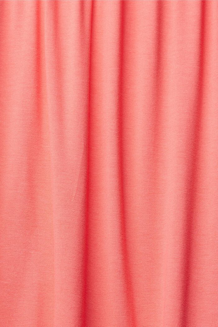 Dżersejowa sukienka midi, LENZING™ ECOVERO™, CORAL RED, detail image number 1