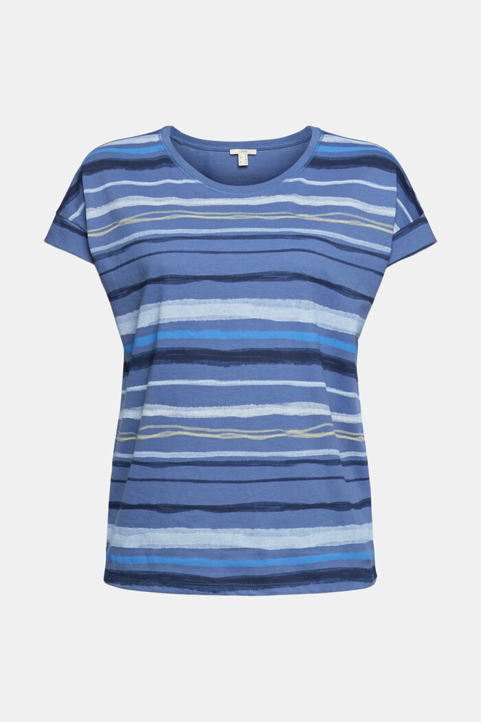 T-shirt z nadrukiem, 100% bawełny, BLUE LAVENDER, detail image number 2