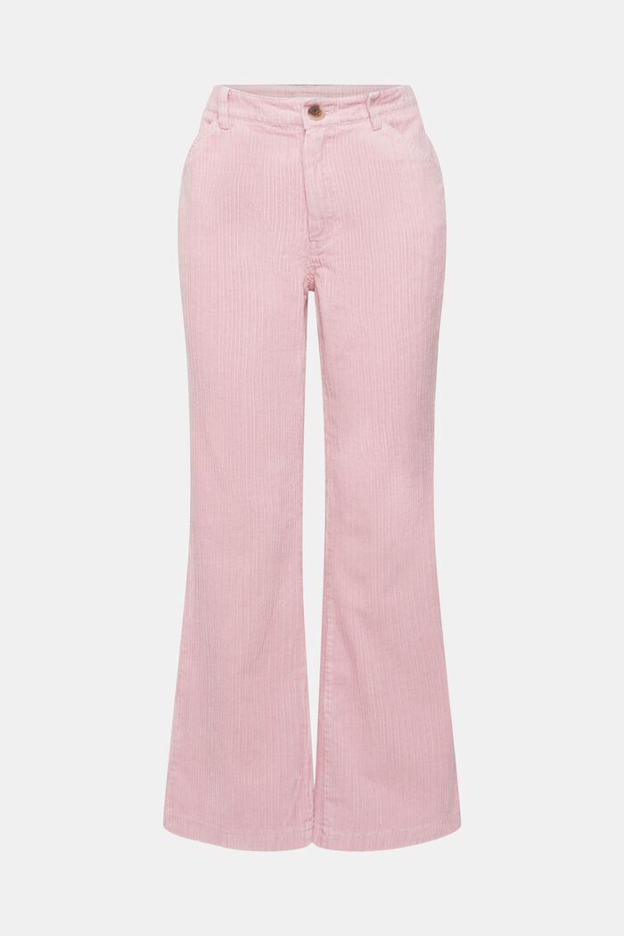 Spodnie z szerokimi nogawkami ze sztruksu mix & match, LIGHT PINK, detail image number 2