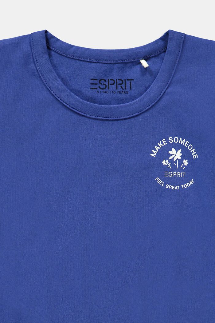 Koszulka z długim rękawem z logo, BLUE LAVENDER, detail image number 2