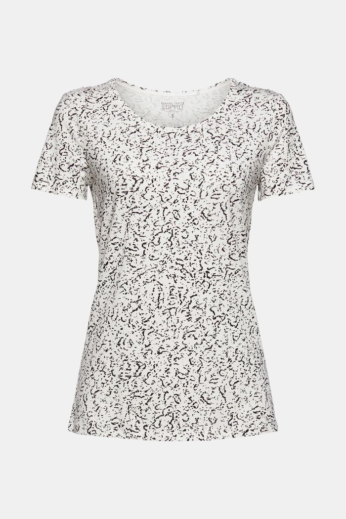 T-shirt z nadrukiem, bawełna organiczna, OFF WHITE, detail image number 2
