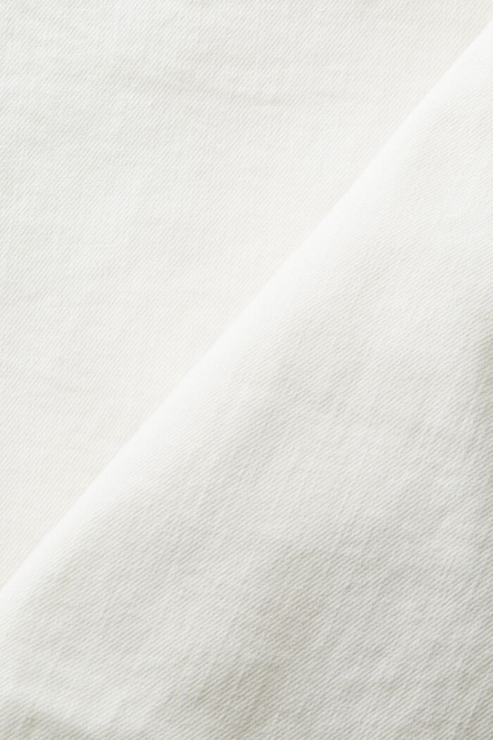 Bawełniane dżinsy z prostymi nogawkami, OFF WHITE, detail image number 6
