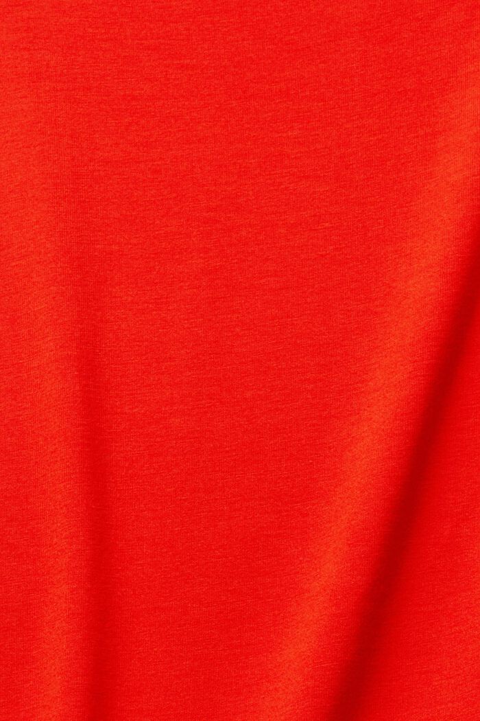 Top na cienkich ramiączkach, ORANGE RED, detail image number 1