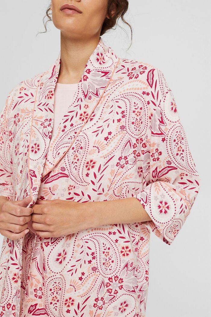 Kimono z LENZING™ ECOVERO™, LIGHT PINK, detail image number 3