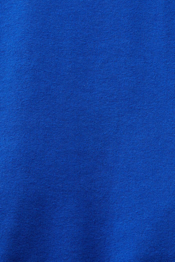 Bawełniany top z tyłem w zapaśniczym stylu, BRIGHT BLUE, detail image number 5