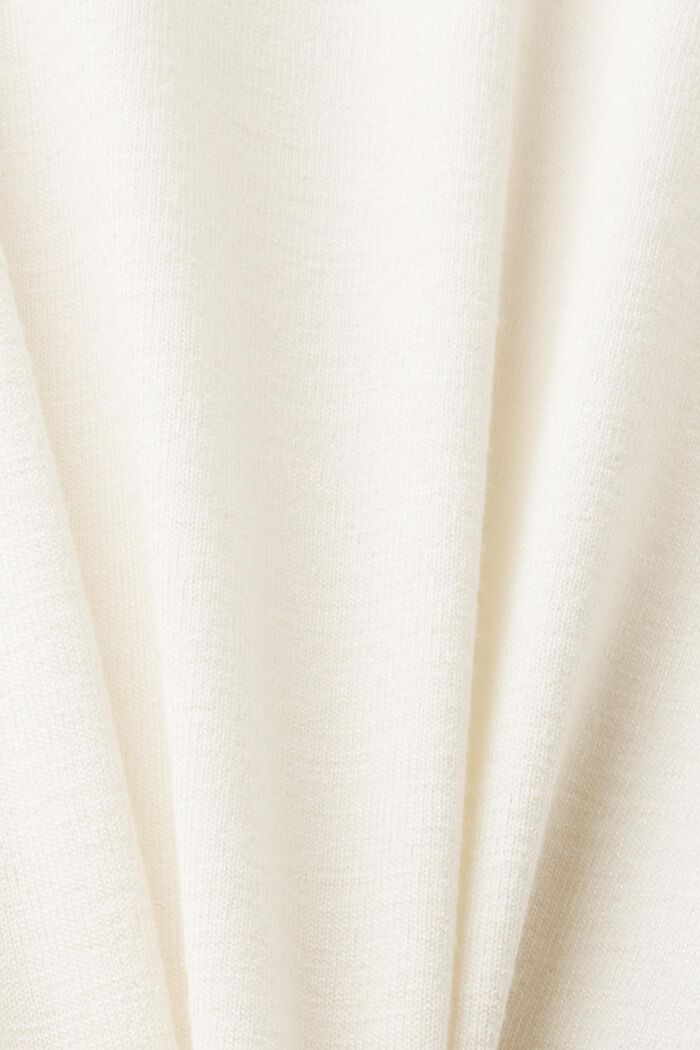Bluzka z długim rękawem z dekoltem w serek, LENZING™ ECOVERO™, ICE, detail image number 5