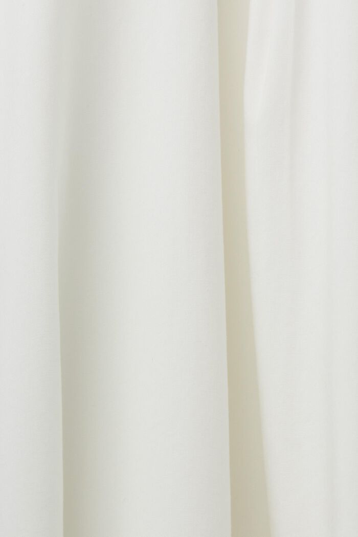 Sukienka midi z haftem, LENZING™ ECOVERO™, WHITE, detail image number 5