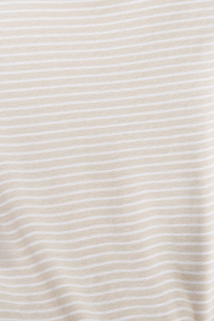 Bawełniana koszulka, 2 szt, LIGHT TAUPE, detail image number 4