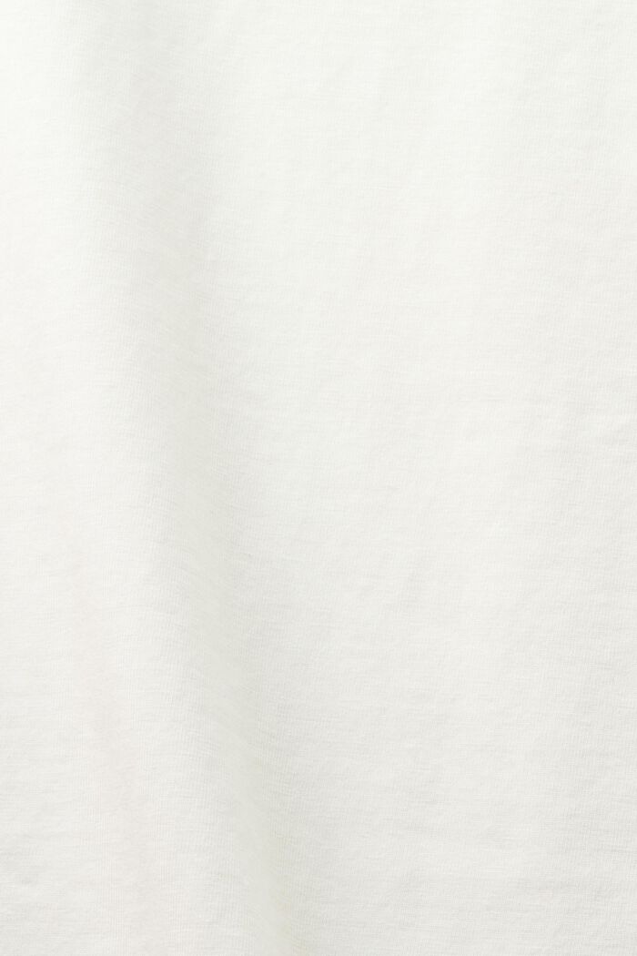 T-shirt z okrągłym dekoltem, OFF WHITE, detail image number 4