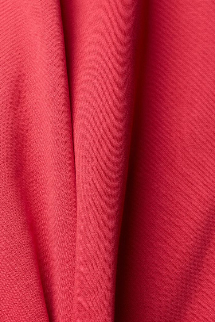 Bluza z kapturem z dzianiny dresowej, CHERRY RED, detail image number 5