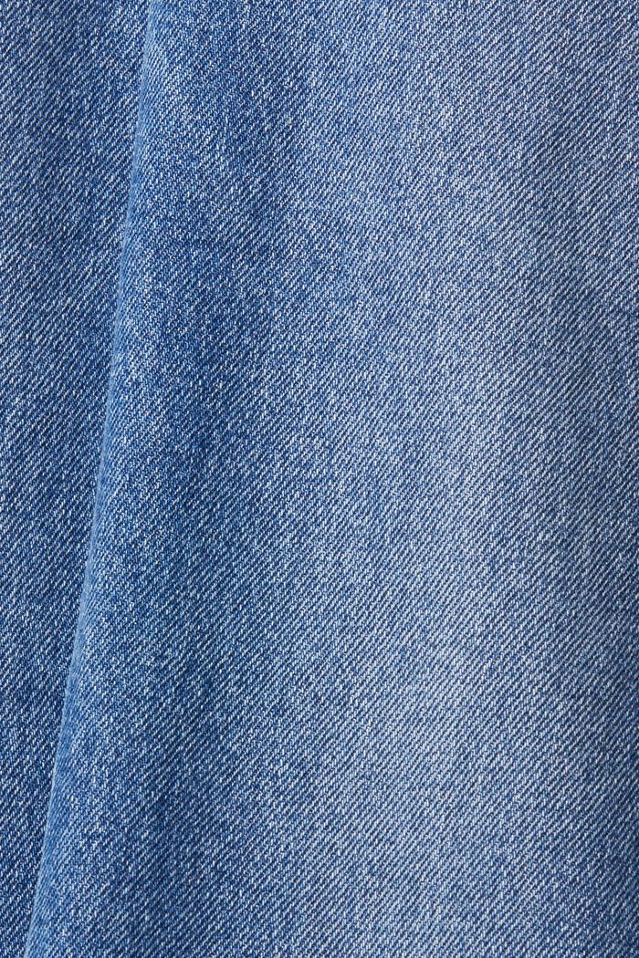 Dżinsy z prostymi nogawkami, BLUE MEDIUM WASHED, detail image number 6