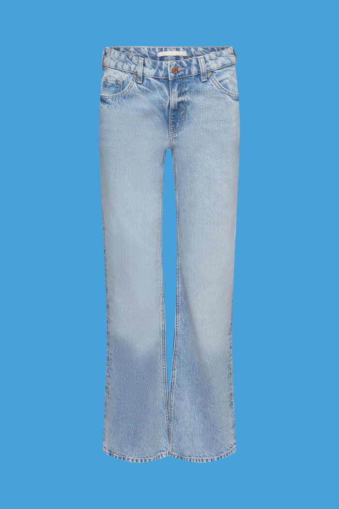 Dżinsy w stylu retro z rozszerzanymi nogawkami i średnim stanem, BLUE MEDIUM WASHED, detail image number 6
