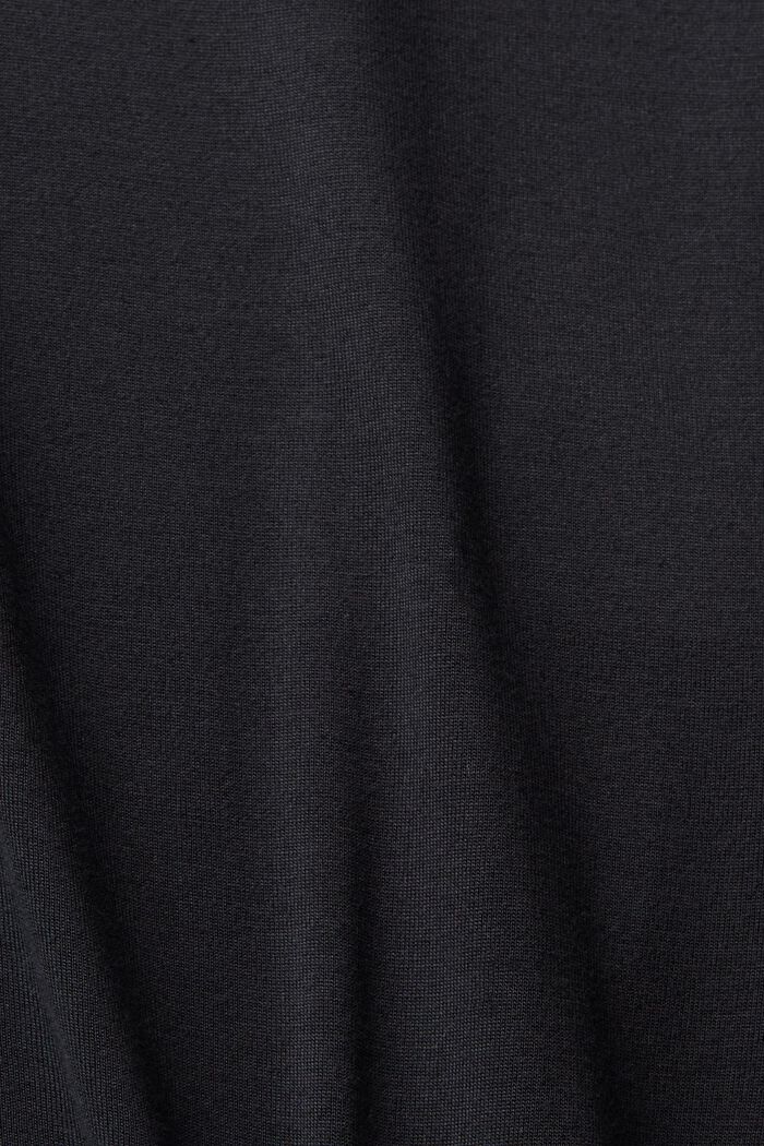 T-shirt z cekinami, LENZING™ ECOVERO™, BLACK, detail image number 1