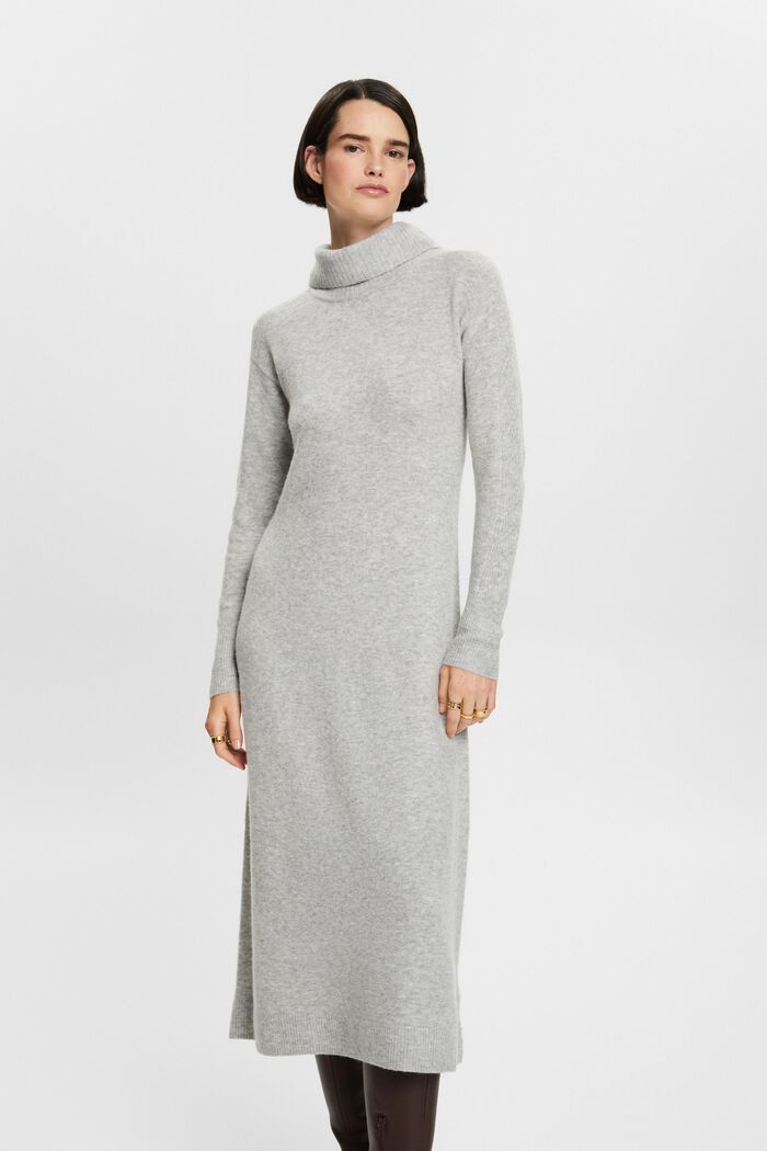 Dresses flat knitted, LIGHT GREY, detail image number 0