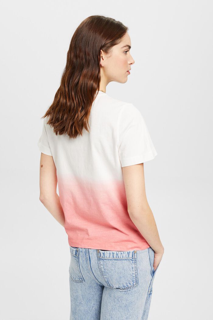 Bawełniany T-shirt ombre, PINK, detail image number 3