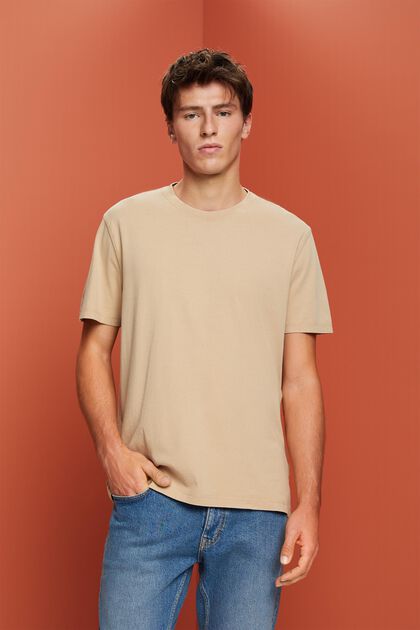 Farbowany po uszyciu T-shirt z jerseyu, 100% bawełna