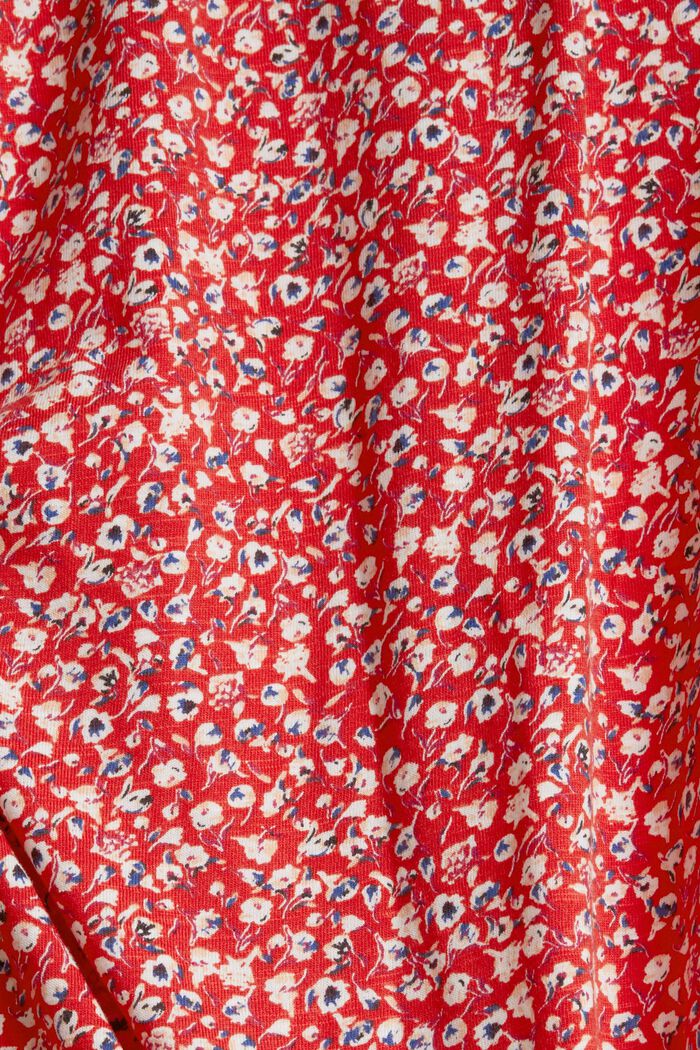 Bluzka z długim rękawem, mieszanki z bawełną ekologiczną, RED, detail image number 1