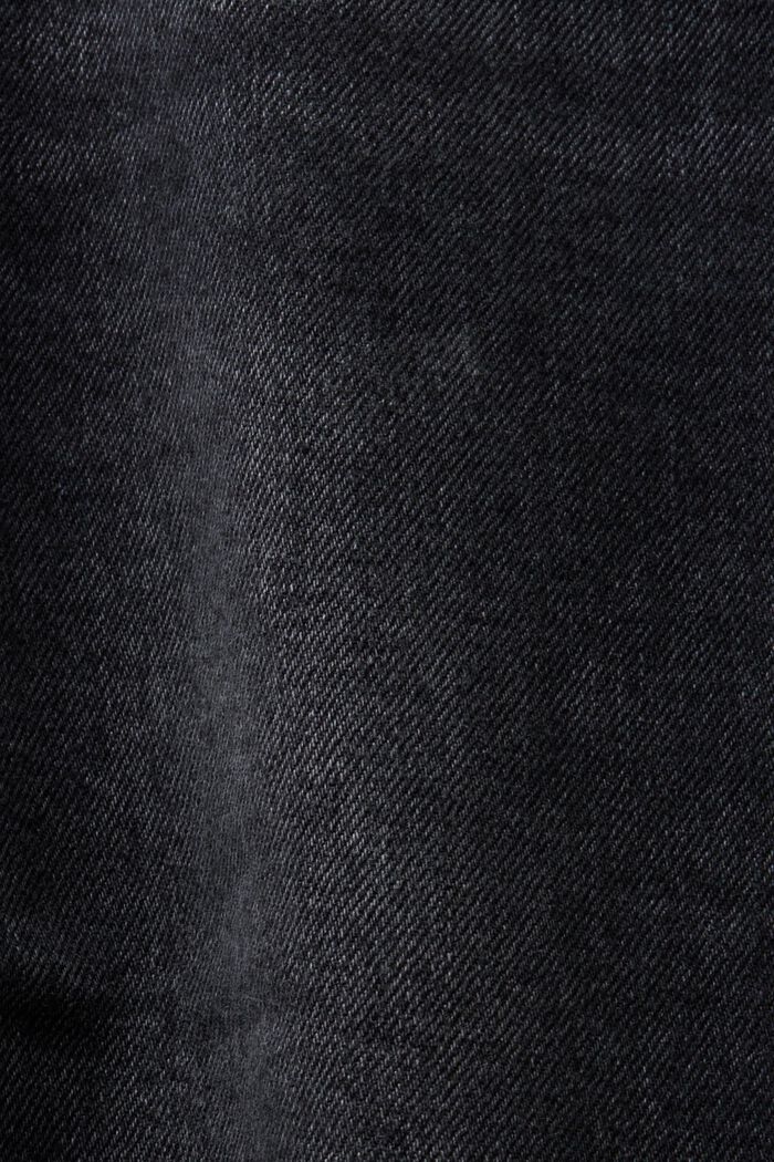 Dżinsy retro, relaxed fit, BLACK DARK WASHED, detail image number 6