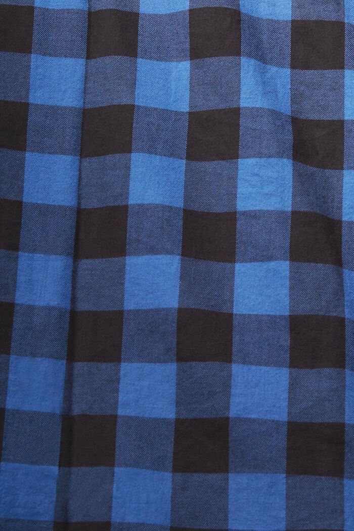 Flanelowa koszula w kratkę vichy ze zrównoważonej bawełny, BLUE, detail image number 1
