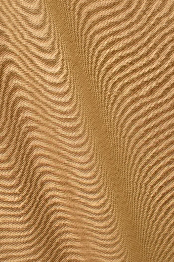 Spodnie bojówki z efektem sprania, 100% bawełny, CAMEL, detail image number 6