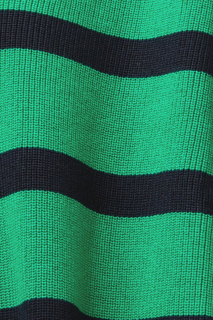 Sweter z rękawami à la nietoperz, 100% bawełny, GREEN, detail image number 4