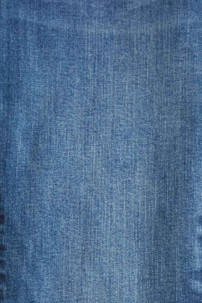 Dżinsy bootcut z bawełny ekologicznej, BLUE MEDIUM WASHED, detail image number 1