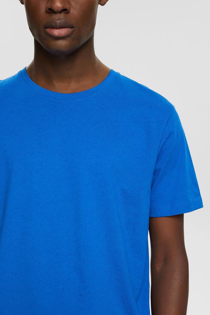 Nakrapiany T-shirt z dżerseju, BLUE, detail image number 2