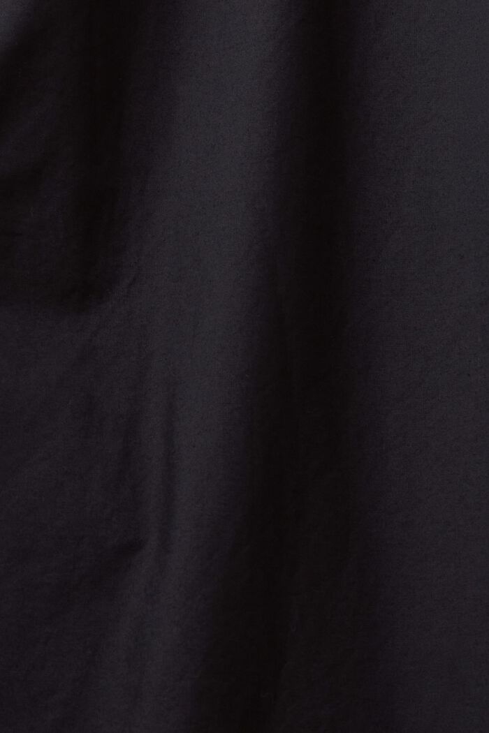 Haftowana sukienka mini z rozkloszowanymi rękawami, BLACK, detail image number 5