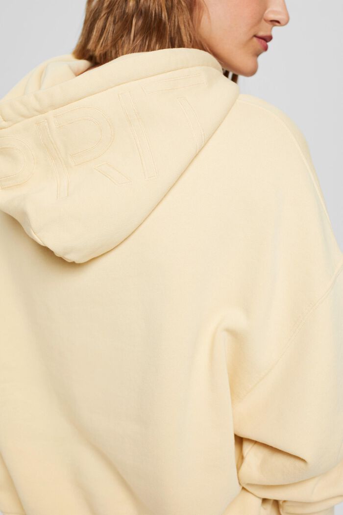 Wygodna bluza z kapturem i logo, 100% bawełny ekologicznej