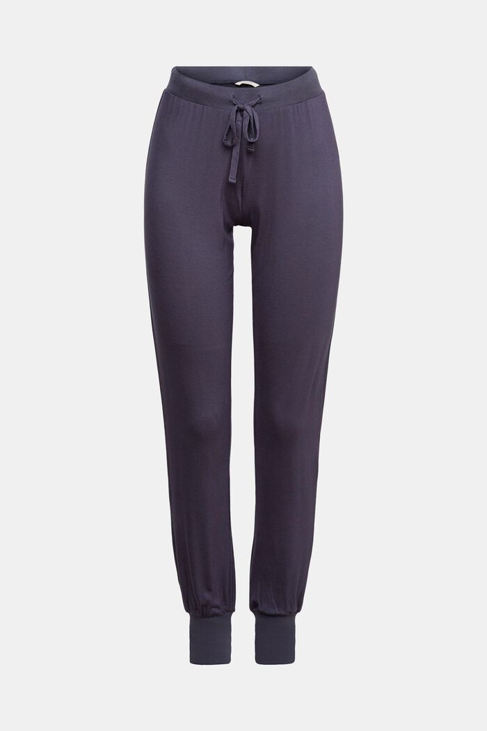 Spodnie od piżamy z LENZING™ ECOVERO™, NAVY, detail image number 2