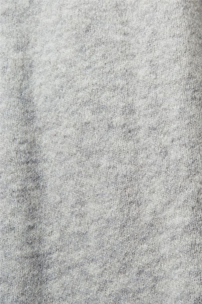 Sweter z półgolfem, LIGHT GREY, detail image number 5