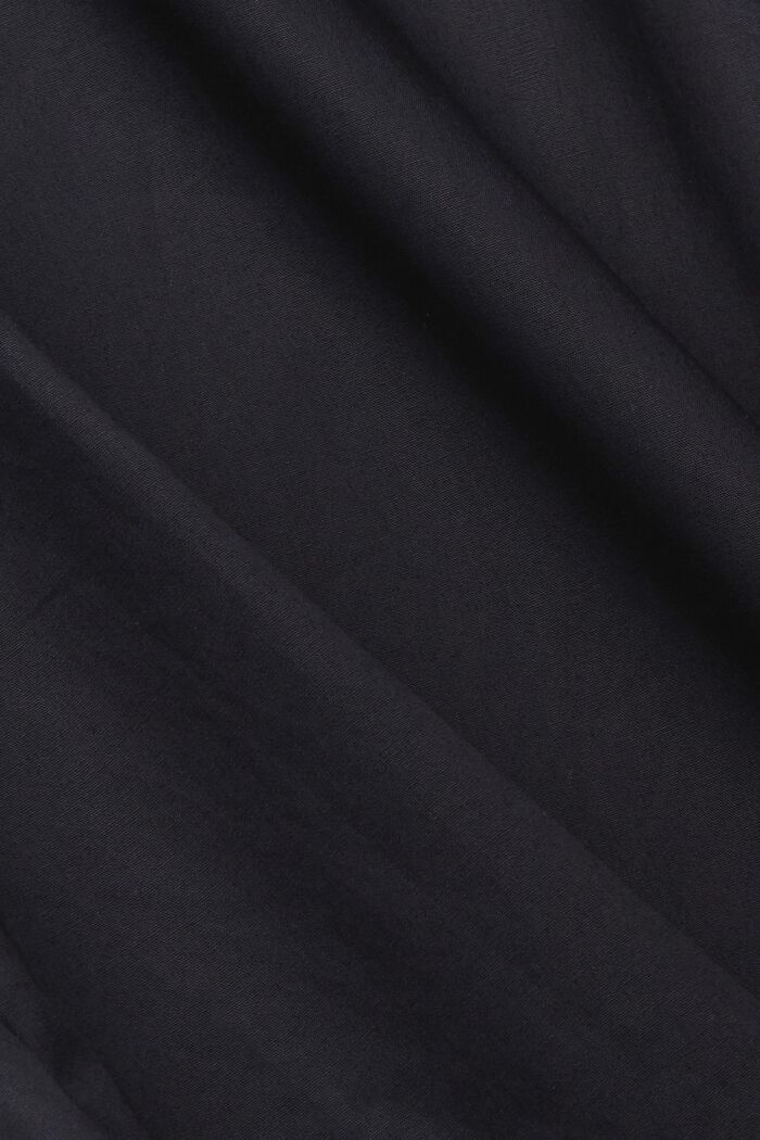 Koszula z ekologicznej bawełny, BLACK, detail image number 1