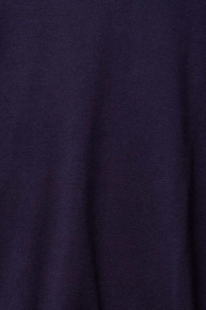 Sweter z łódkowym dekoltem, NAVY BLUE, detail image number 1