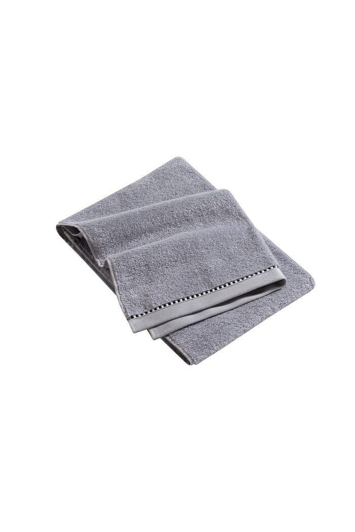 Z TENCELEM™: seria jednokolorowych ręczników z froty, SILVER, detail image number 3