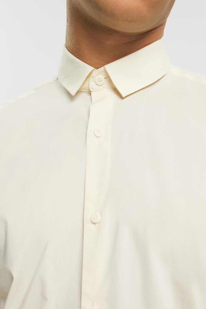 Koszula, fason slim fit, OFF WHITE, detail image number 0