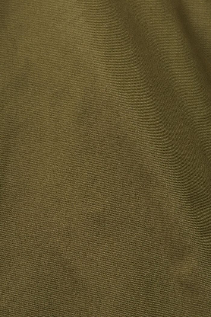 Kurtka z mieszanki bawełnianej, KHAKI GREEN, detail image number 7