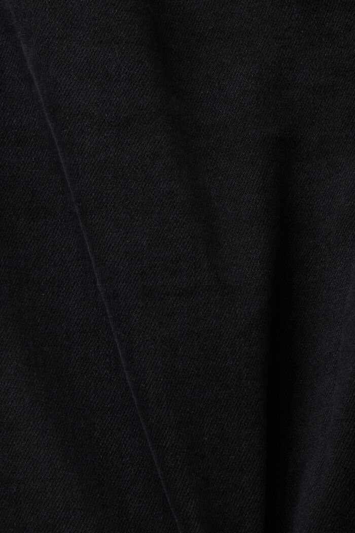 Elastyczne dżinsy, mieszanka bawełniana, BLACK DARK WASHED, detail image number 5