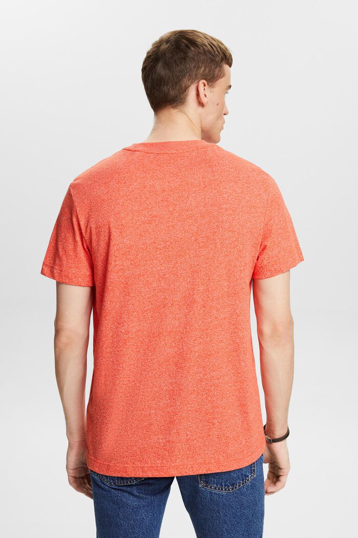 Melanżowy T-shirt, BRIGHT ORANGE, detail image number 2