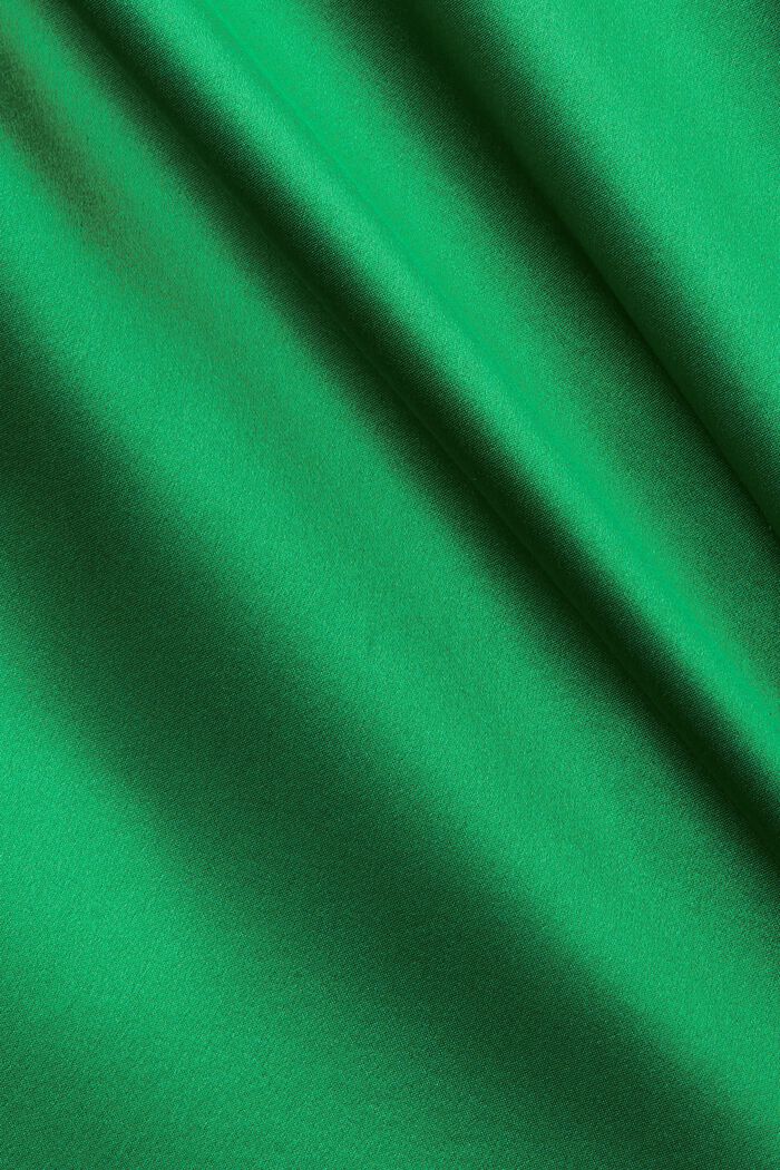 Jedwabna spódnica midi, GREEN, detail image number 5