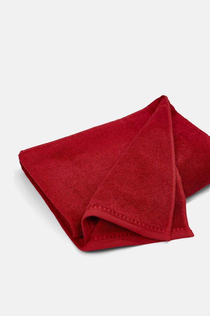 Z włóknem TENCEL™: zestaw 3 ręczników z froty, RUBIN, detail image number 4