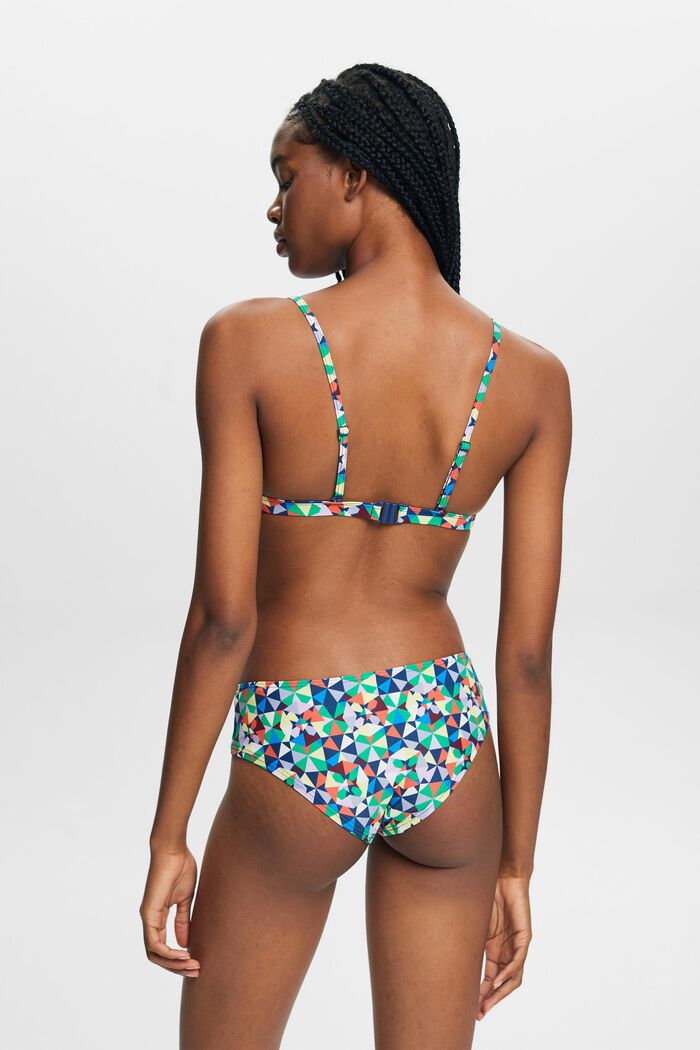 Z recyklingu: kolorowy dół od bikini, GREEN, detail image number 2