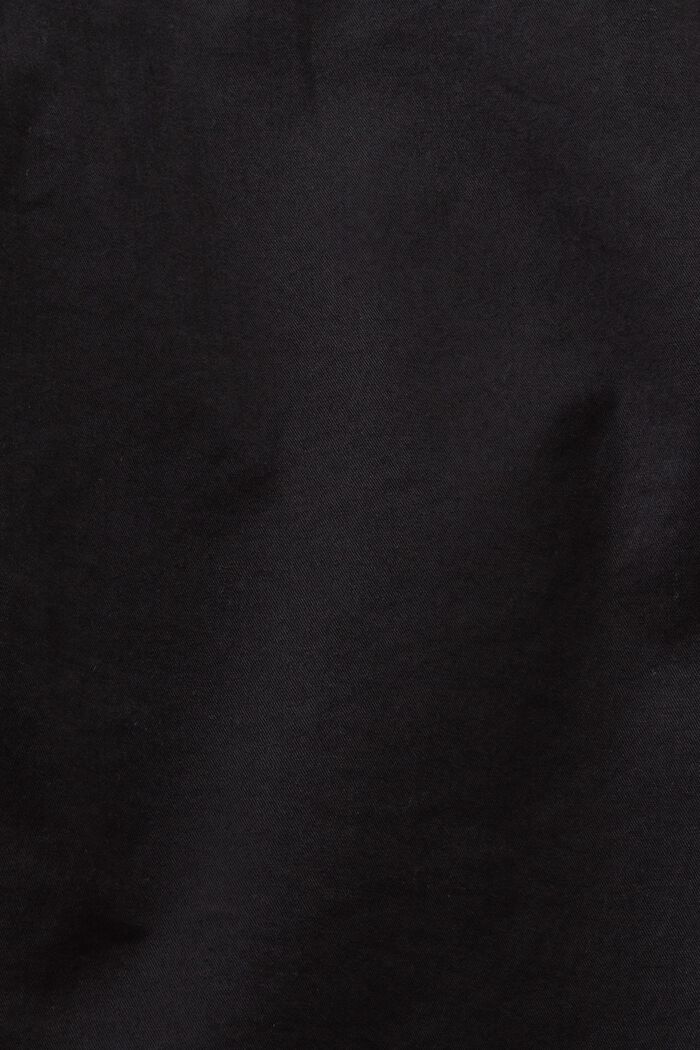 Spodnie chino z paskiem, BLACK, detail image number 5