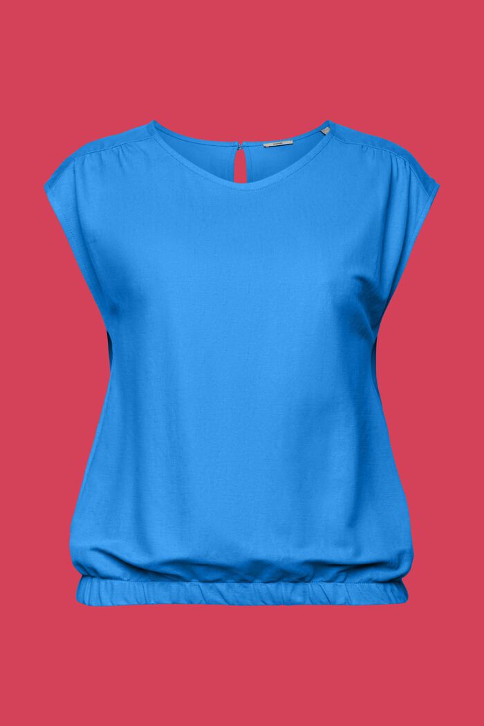 Bluzka bez rękawów, BRIGHT BLUE, detail image number 6