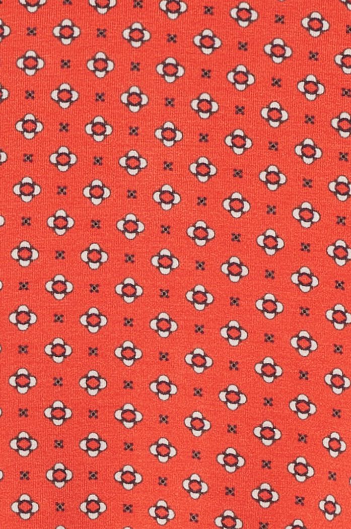 Dżersejowa bluzka z nadrukiem na całej powierzchni, FLAME RED, detail image number 3