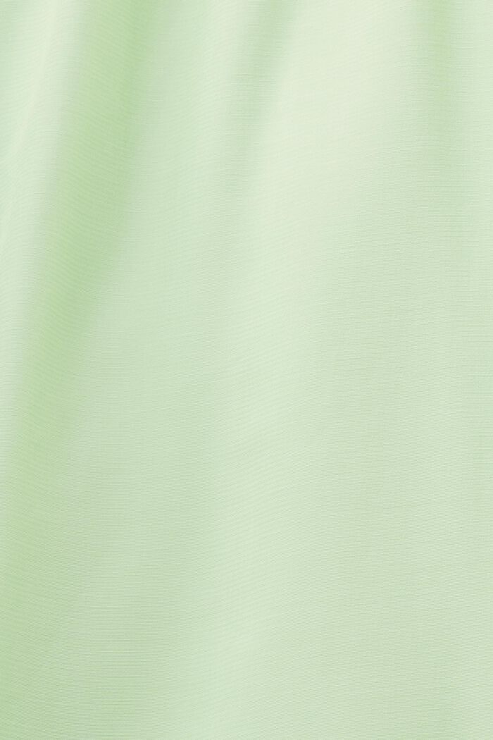 Bluzka z krótkim rękawem i dekoltem w serek, CITRUS GREEN, detail image number 5