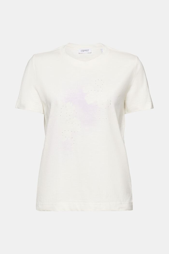 Węzełkowy T-shirt z nadrukiem, ICE, detail image number 6