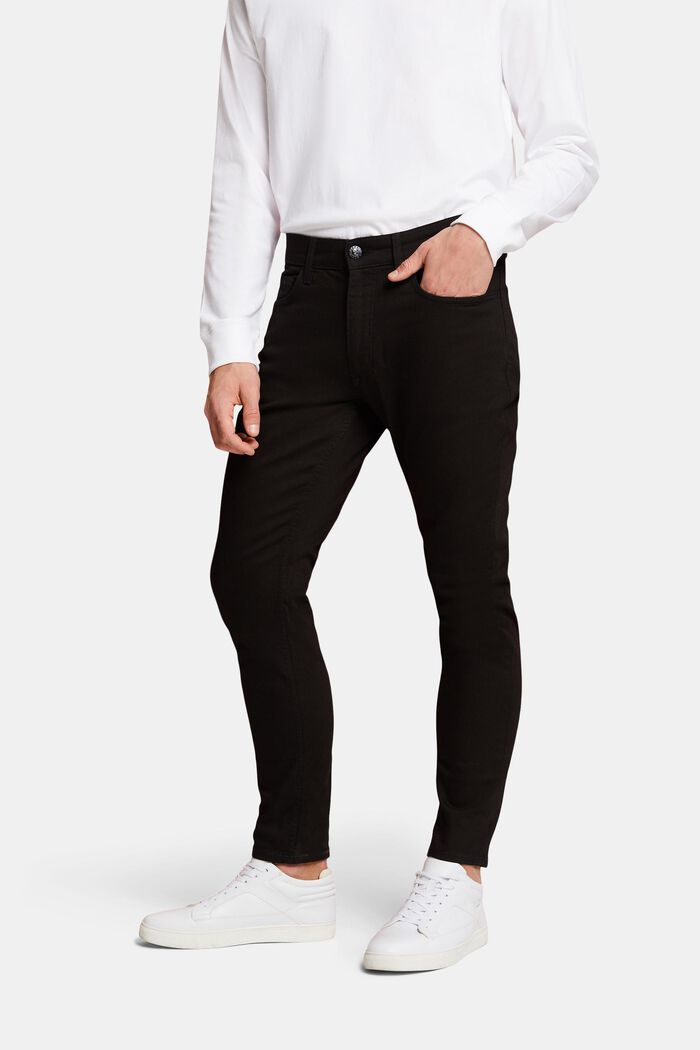 Spodnie slim fit, BLACK, detail image number 0